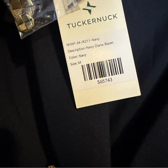 Tuckernuck Navy Diana Blazer - Picture 7 of 10